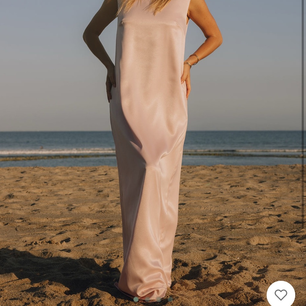 DAILY DRILLS SILKY MAXI DRESS - RIBBON